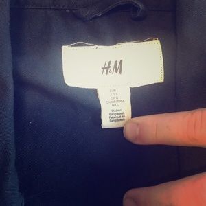 H & M David Beckham fitted jacket